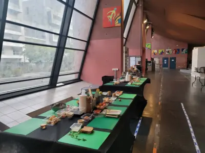 Mise en place des sessions d'ateliers à l'université d'Evry