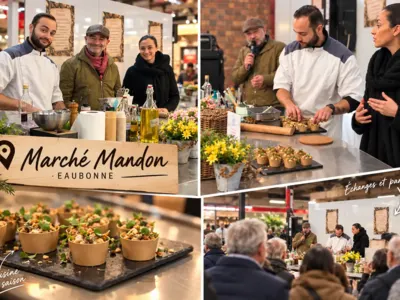 Animation culinaire sur le Marché d'Eaubonne