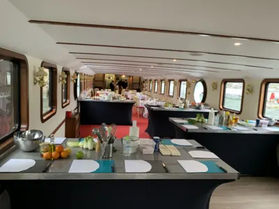 Pour un atelier culinaire au fil de l'eau