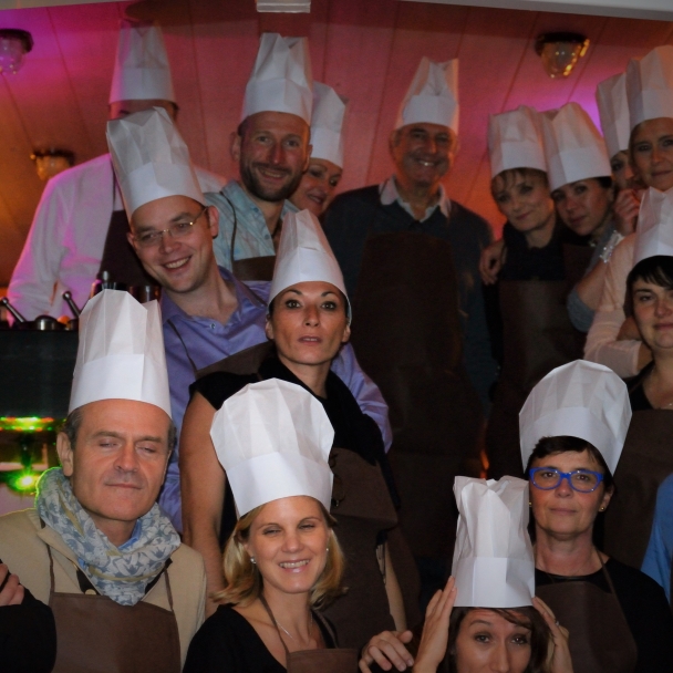 Equipe Teambuilding culinaire Paris