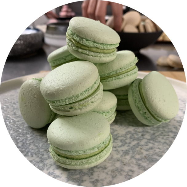 Macarons verts