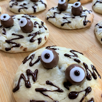 Cookies araignées à l’huile d’olive